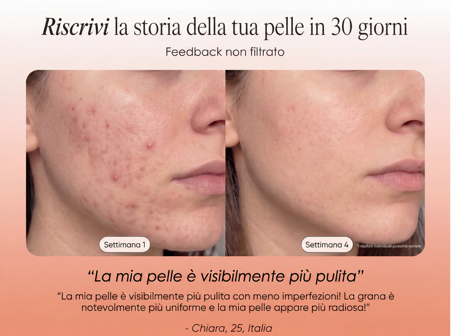 Maschera LED per il viso