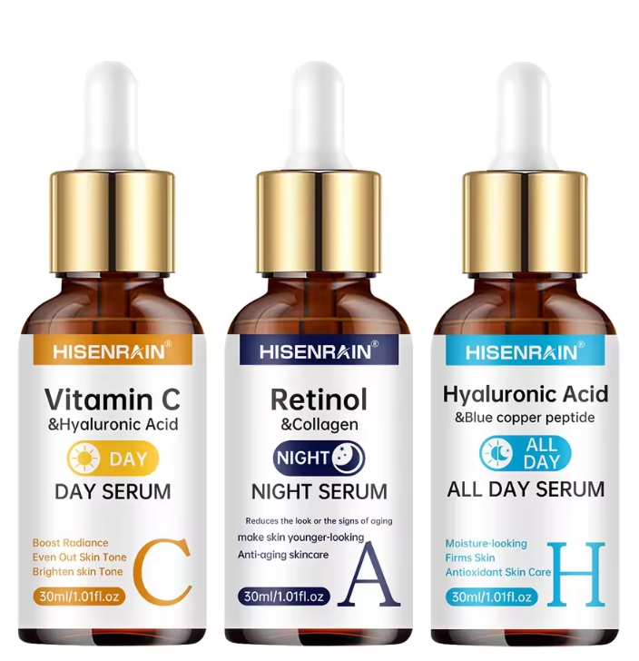 Siero Vitamina C + Retinolo + Acido Ialuronico Duo