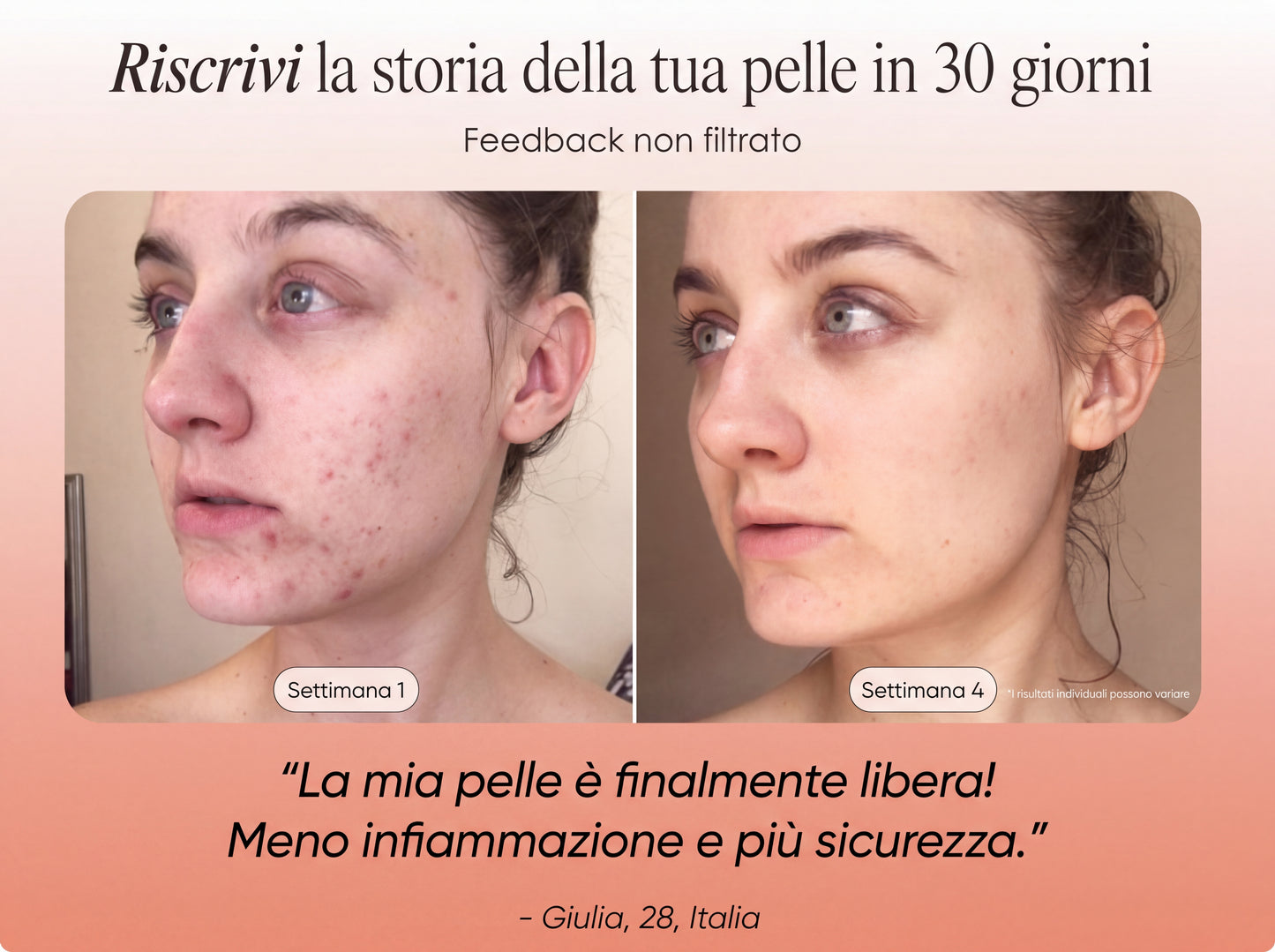 Maschera LED per il viso