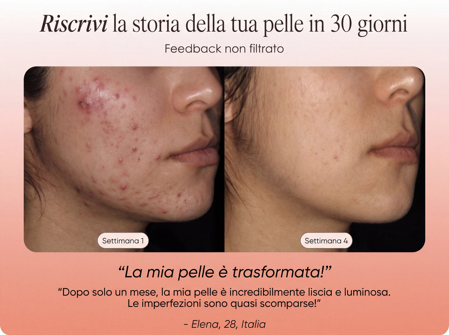 Maschera LED per il viso